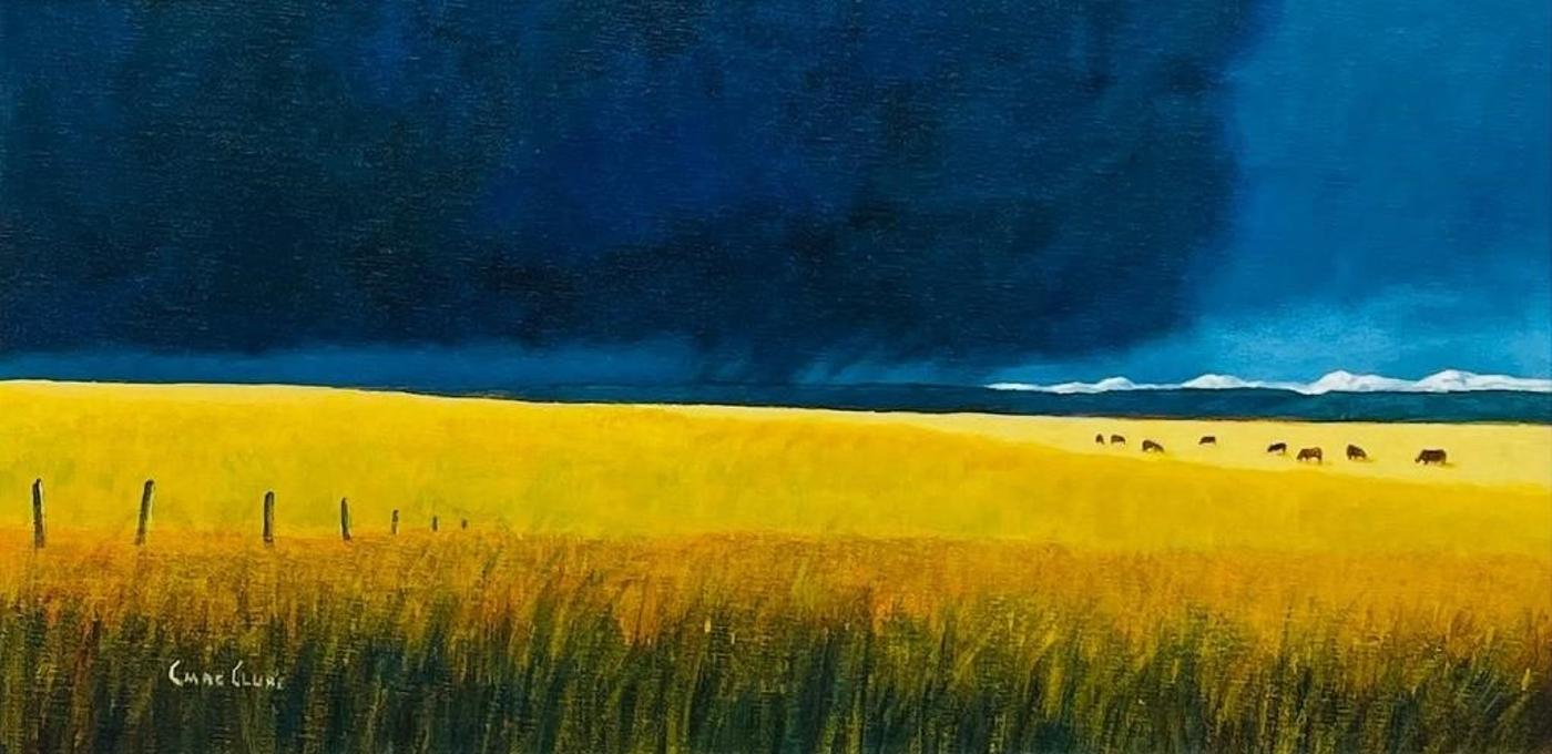 Chris MacClure (1943) - acrylic on canvas