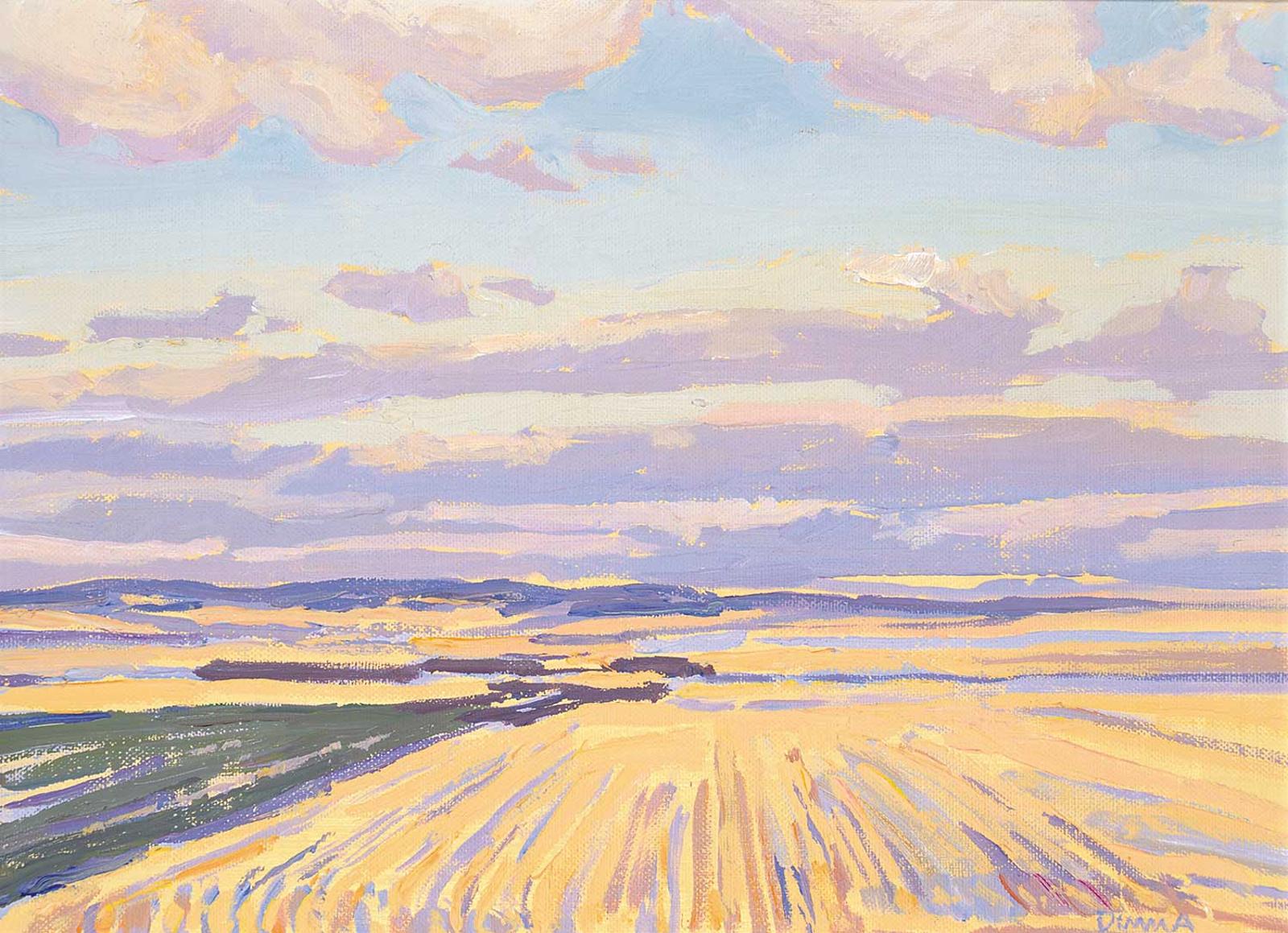 William (Bill) Duma (1936) - Fields and Clouds