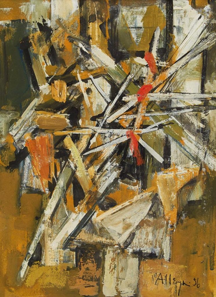 Edmund Alleyn (1931-2004) - Abstract Composition