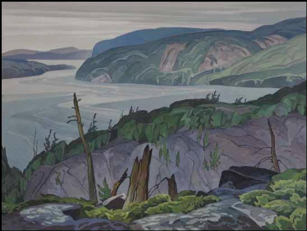Alfred Joseph (A.J.) Casson (1898-1992) - Lake Mazinaw from the Hawk's Nest