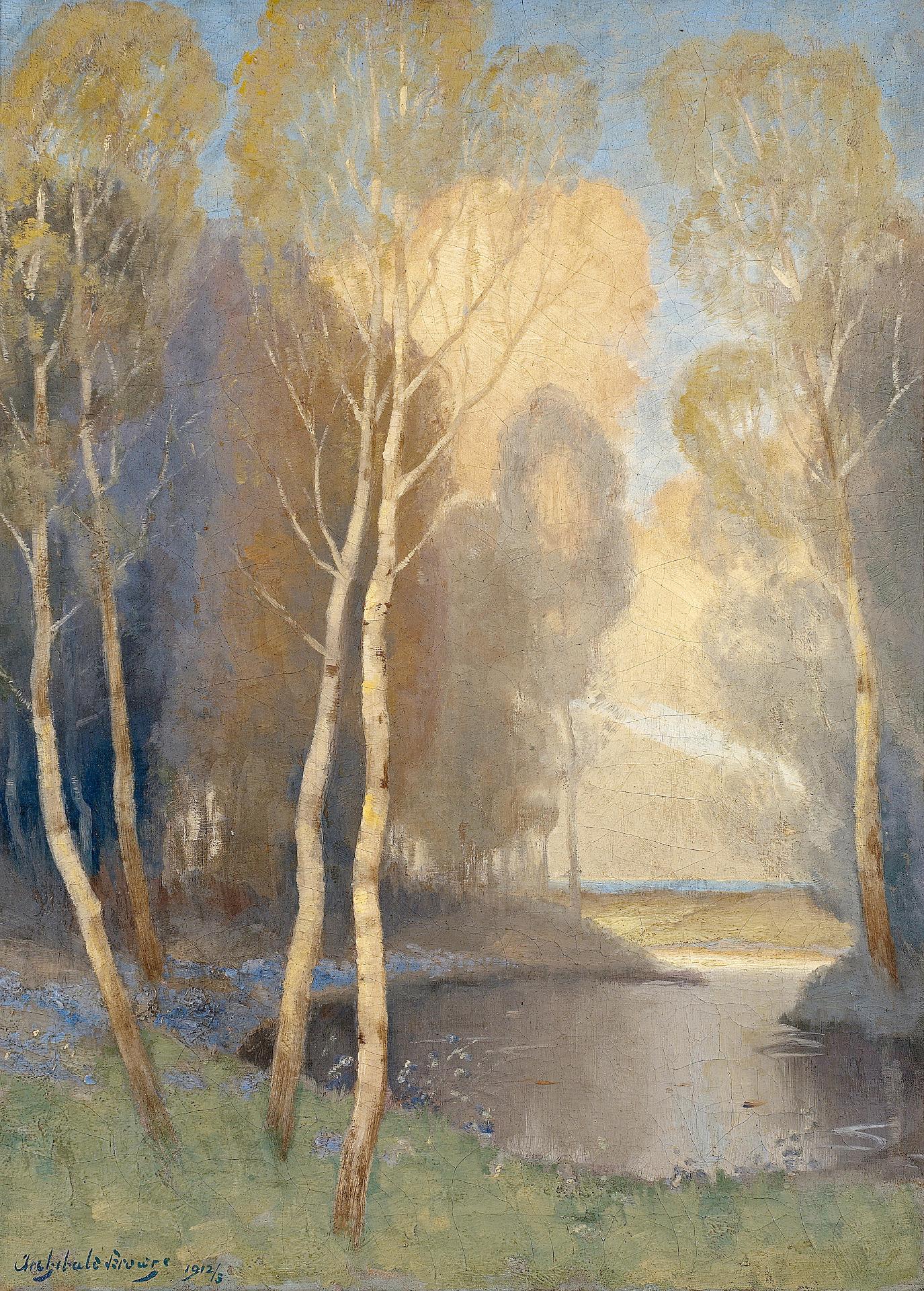 Joseph Archibald Browne (1862-1948) - The Forest Pool