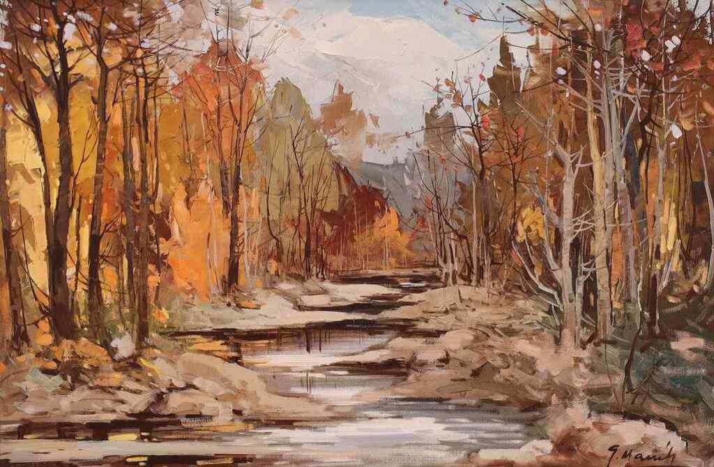 Geza (Gordon) Marich (1913-1985) - Autumn Landscape