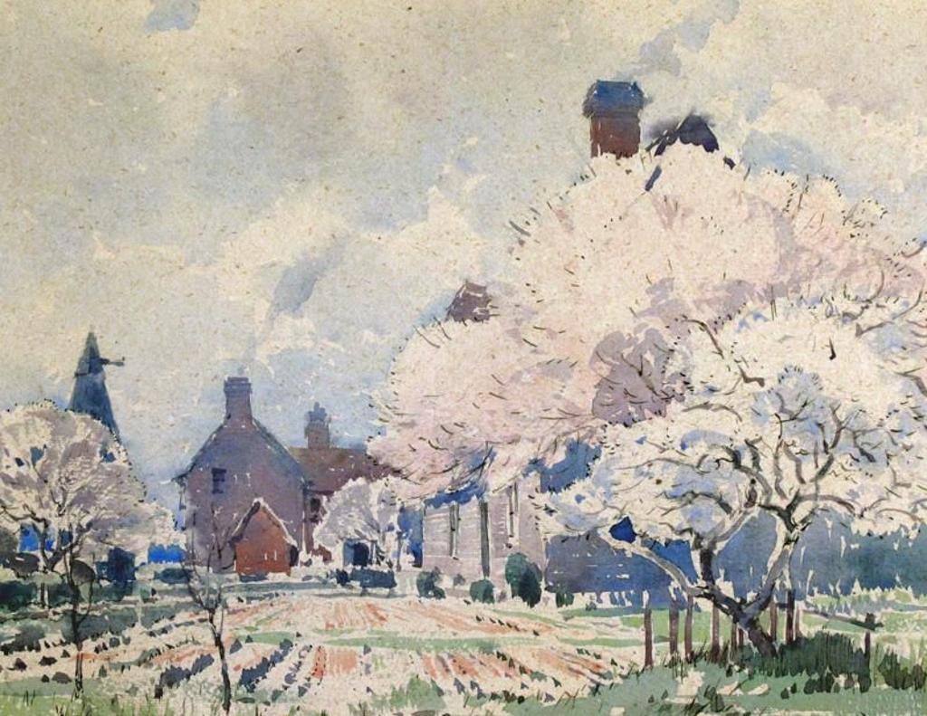Alfred Crocker Leighton (1901-1965) - Spring Song, The Orchard (Broadoak, Sussex)