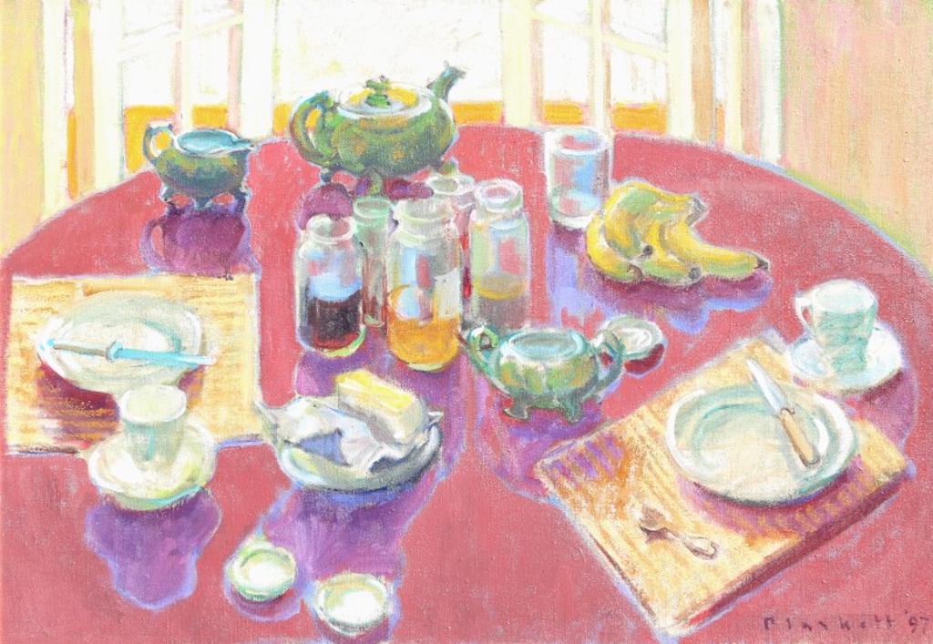 Joseph (Joe) Francis Plaskett (1918-2014) - Table In Afternoon Light; 1997