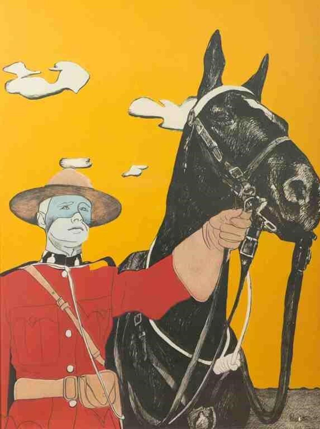 Charles Pachter (1942) - Mountie