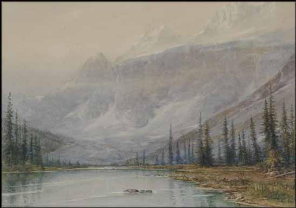 Thomas William Fripp (1864-1931) - Consolation Valley, Alta. (Mount Bident)