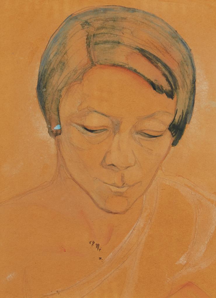 Marian Mildred Dale Scott (1906-1993) - Portrait of Pegi Nicol MacLeod
