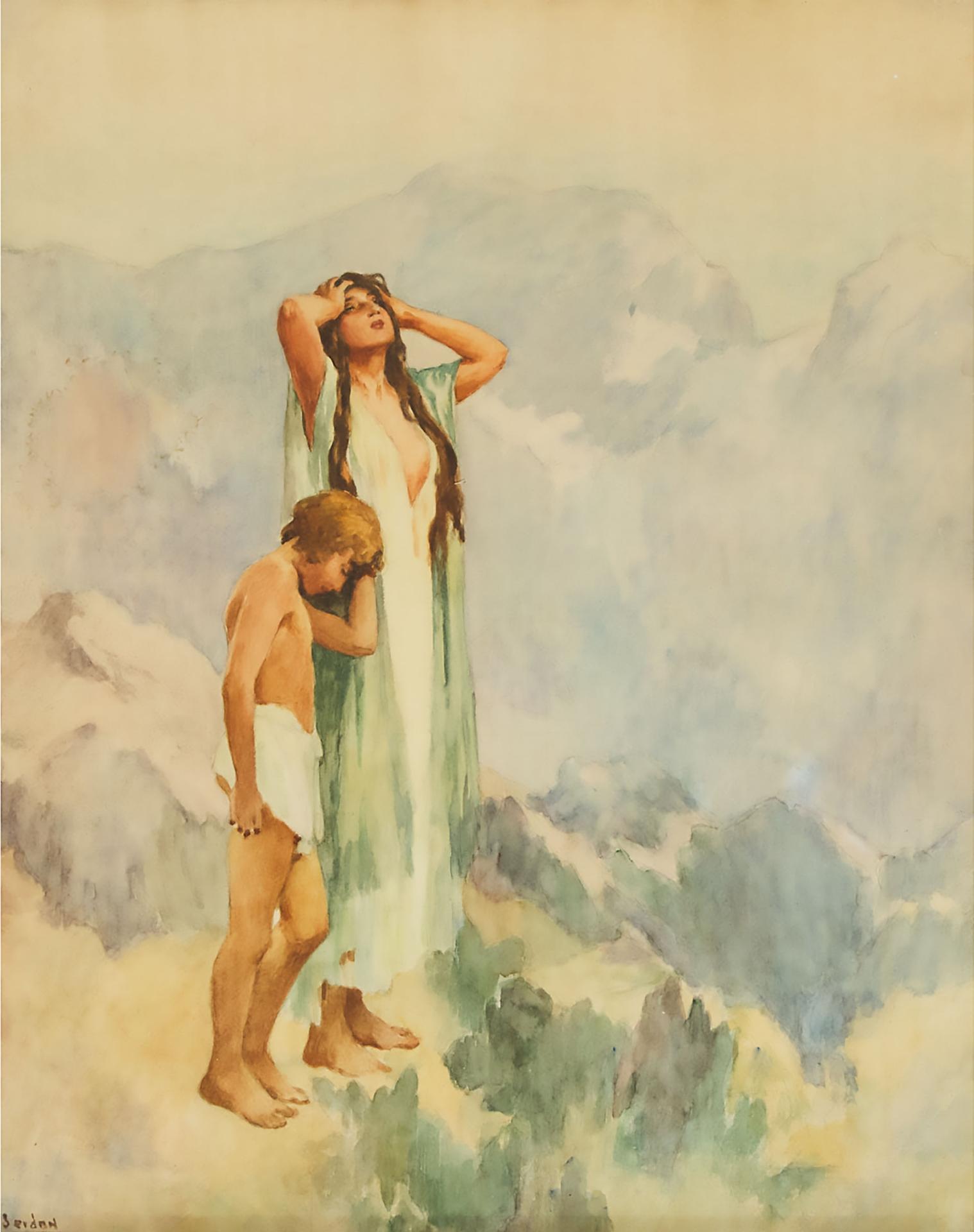 Regina Seiden (1897-1991) - Woman And Child, 1916