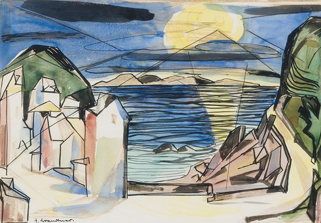 Fritz Brandtner (1896-1969) - Sunset, Gaspé