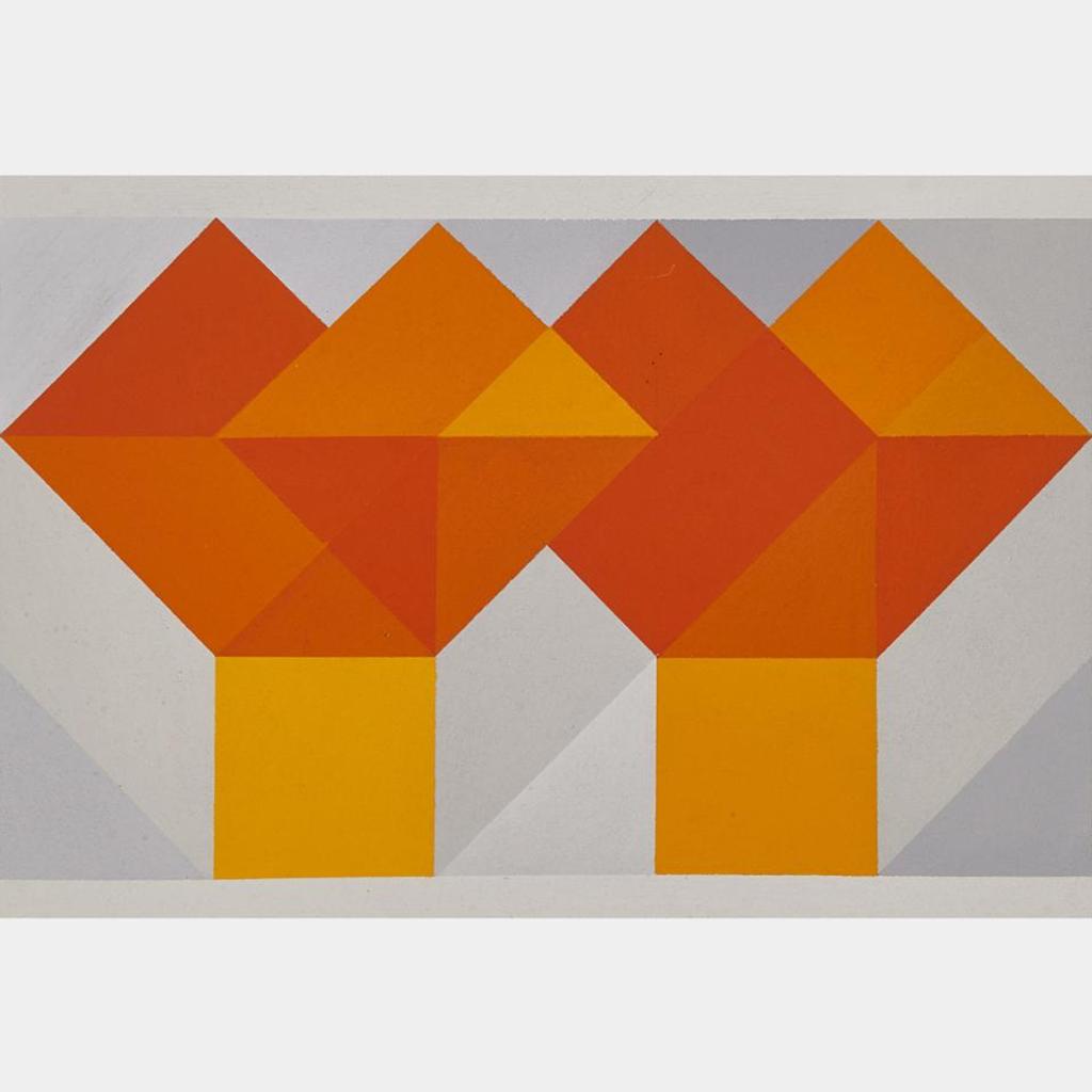 Gordon Applebee Smith (1919-2020) - Open Orange, 1971
