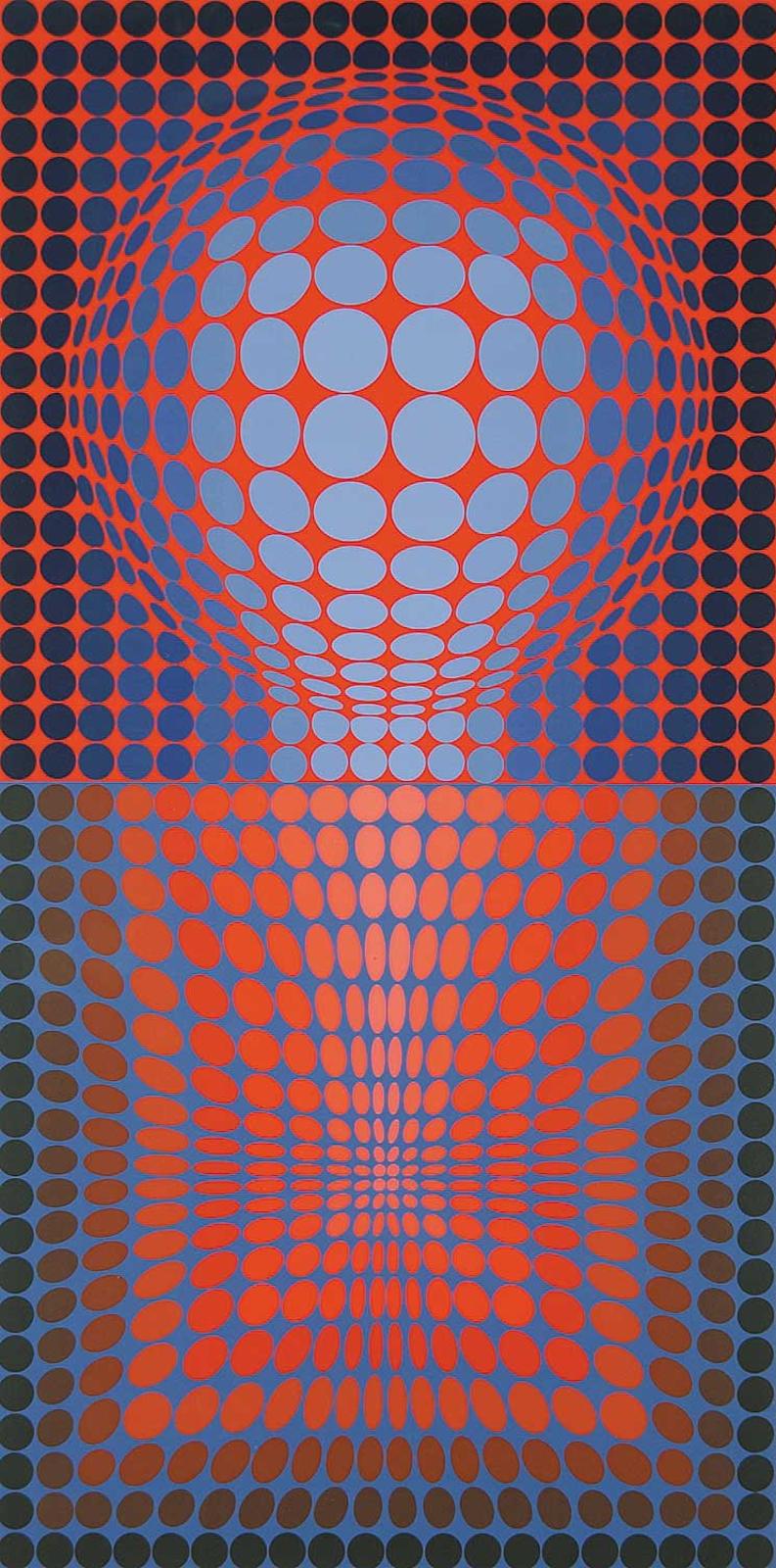 Victor Vasarely (1906-1997) - Untitled Vega  #E.A.