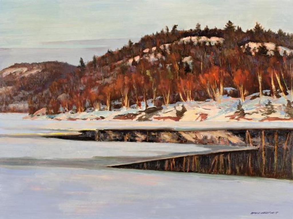 Bruce Allen Heggtveit (1917-2002) - Gatineau River in Winter
