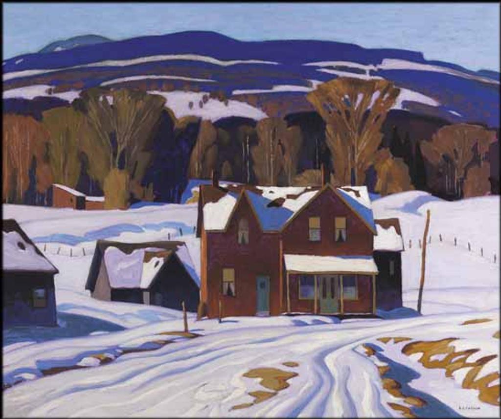 Alfred Joseph (A.J.) Casson (1898-1992) - Country House in Winter