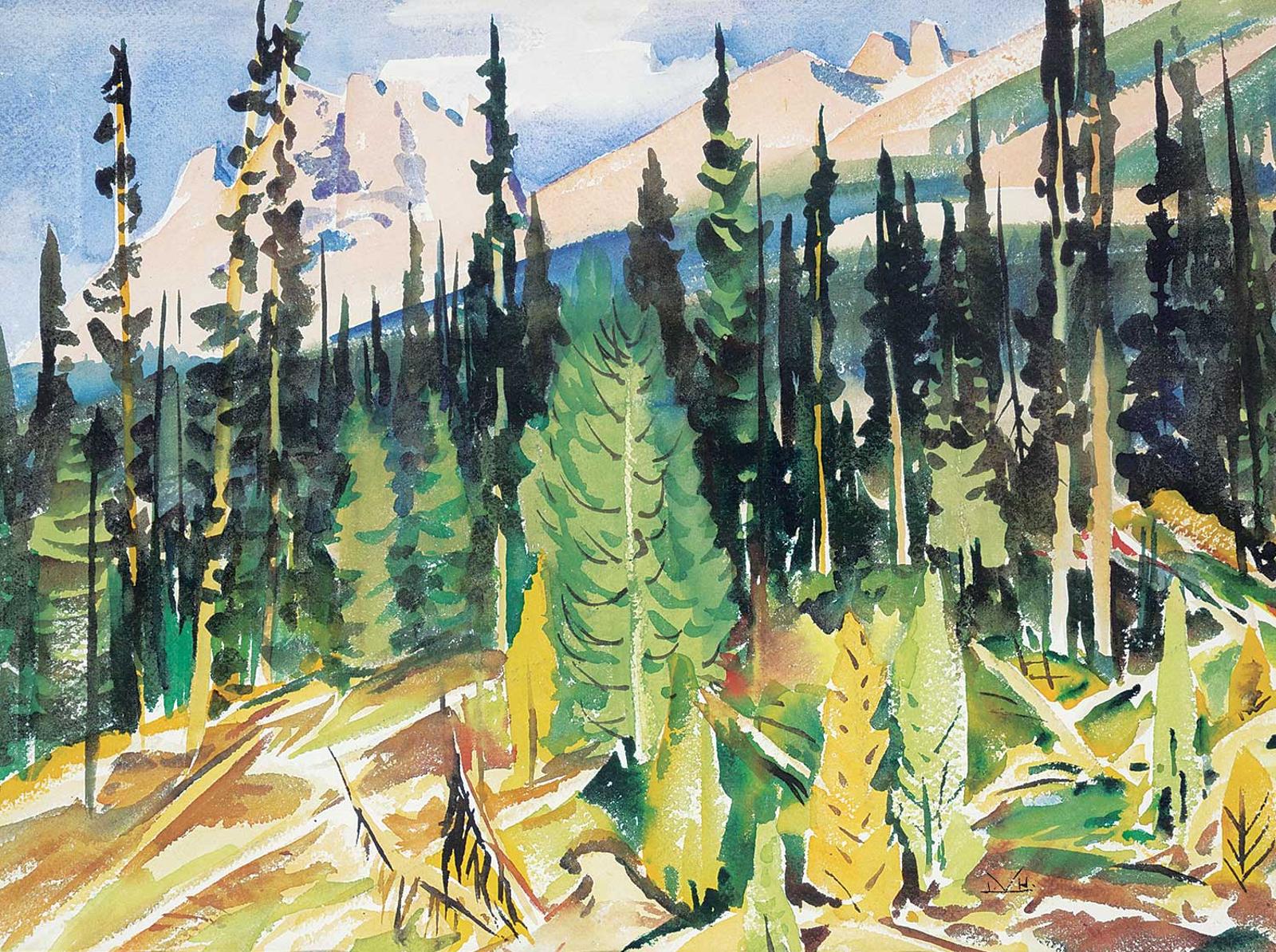 Illingworth Holey (Buck) Kerr (1905-1989) - Evening Light - Marble Canyon