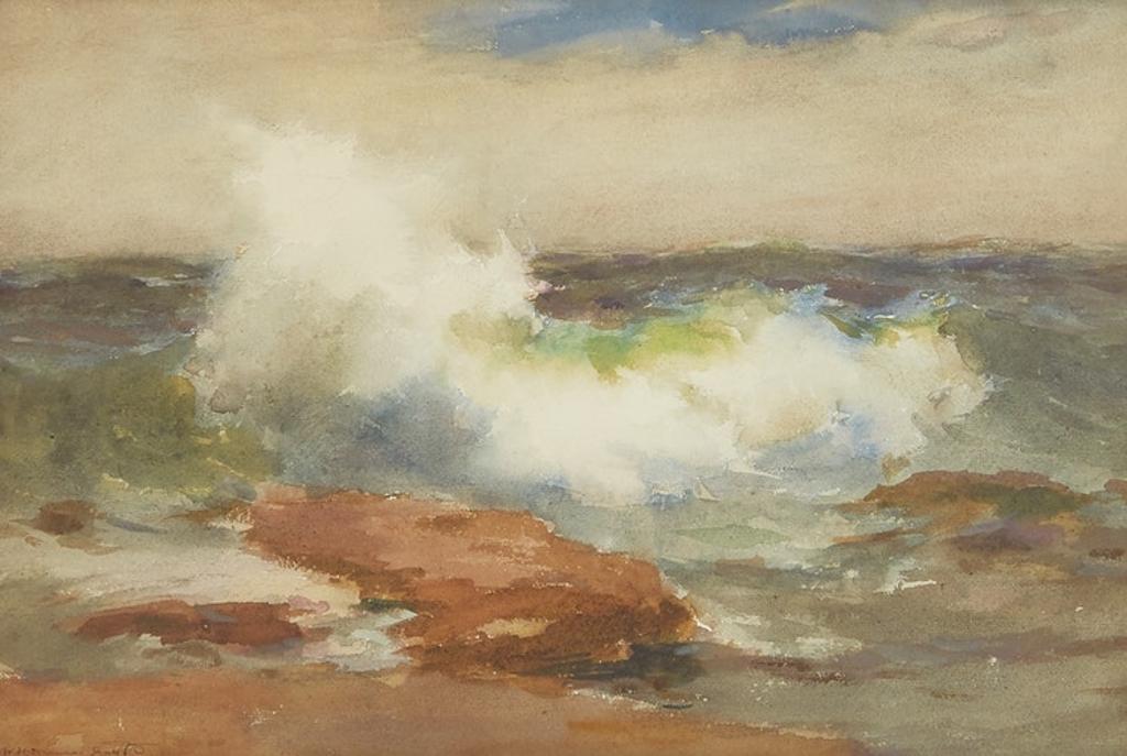 William St. Thomas Smith (1862-1947) - Crashing Waves