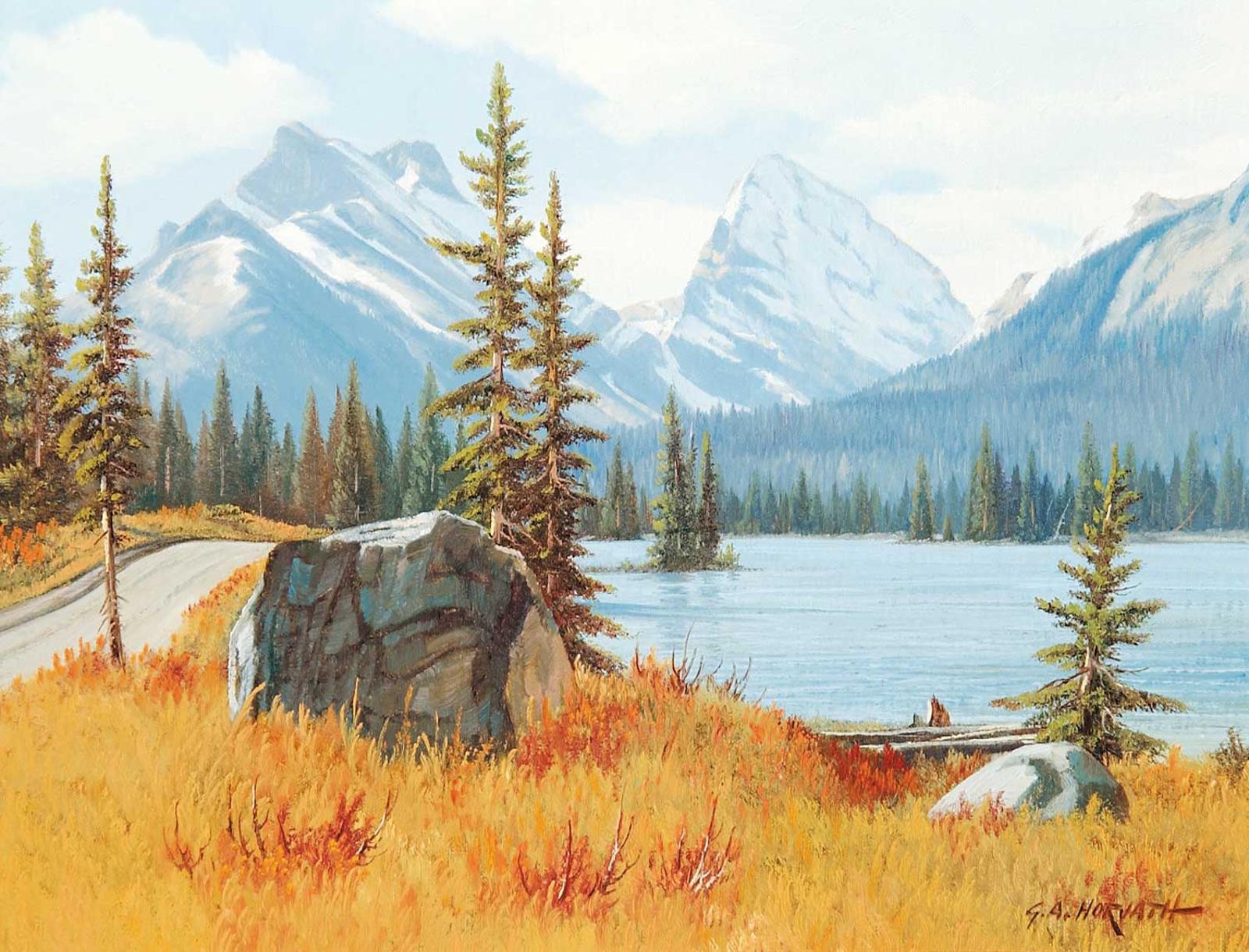 George A. Horvath (1933-2012) - Spray Lake Road