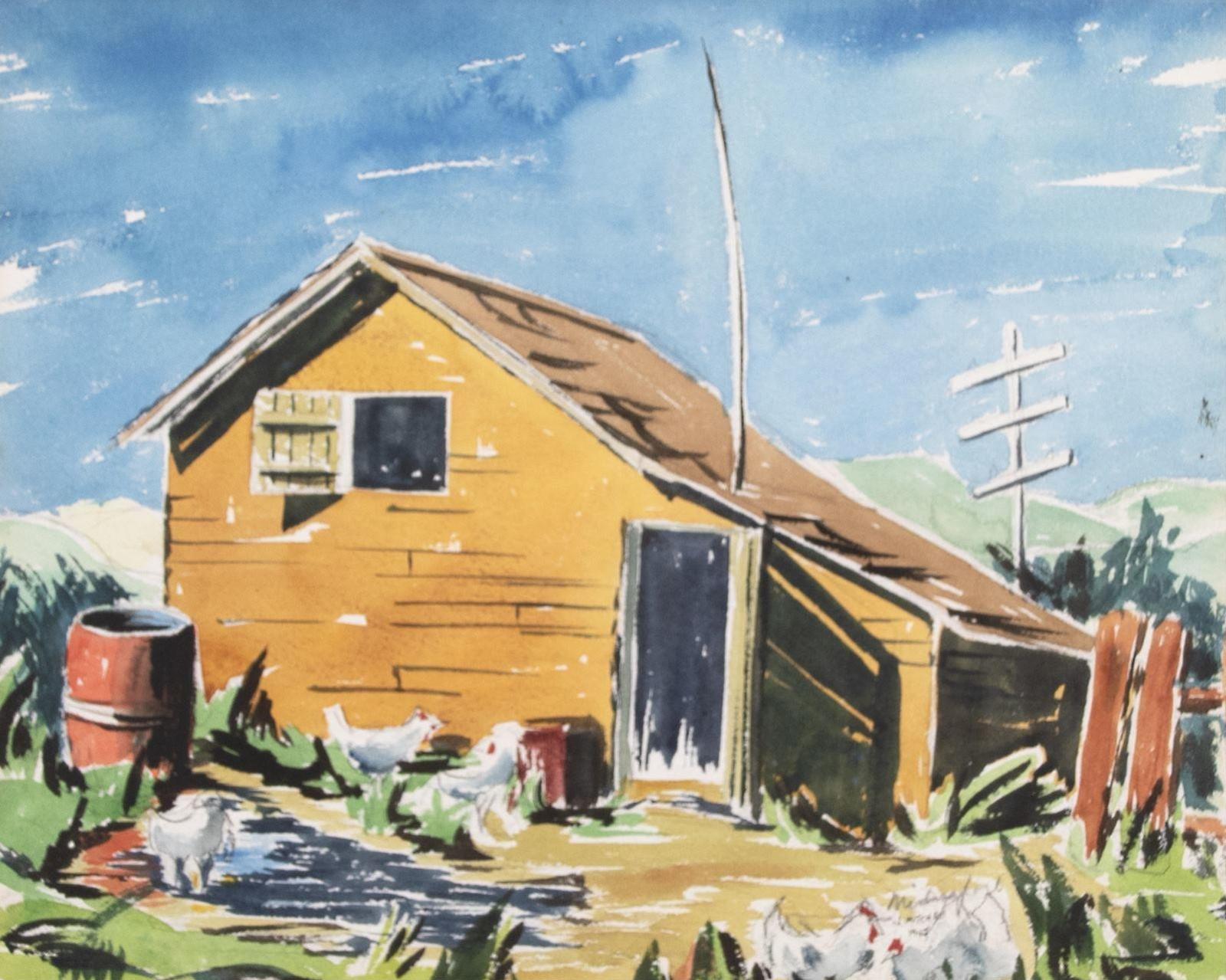 Janet Mitchell (1915-1998) - Midnapore; 1945