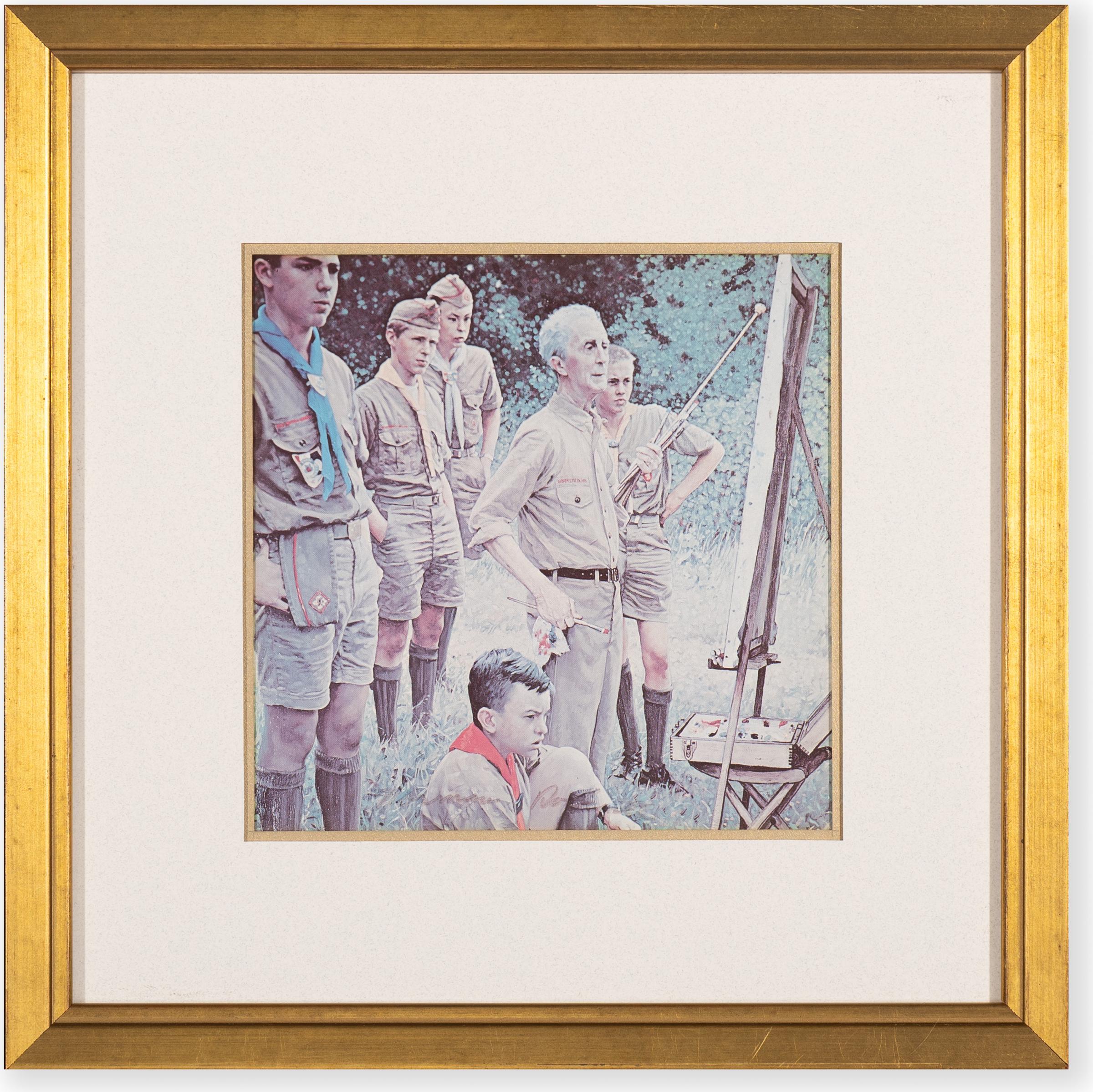 Norman Perceval Rockwell (1894-1978) - Signed Norman Rockwell - 