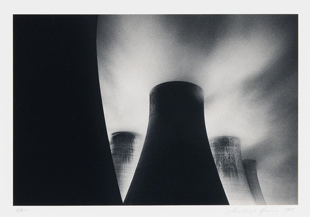 Michael Kenna (1953) - Ratcliffe Power Station, Study 17, Nottinghamshire, England