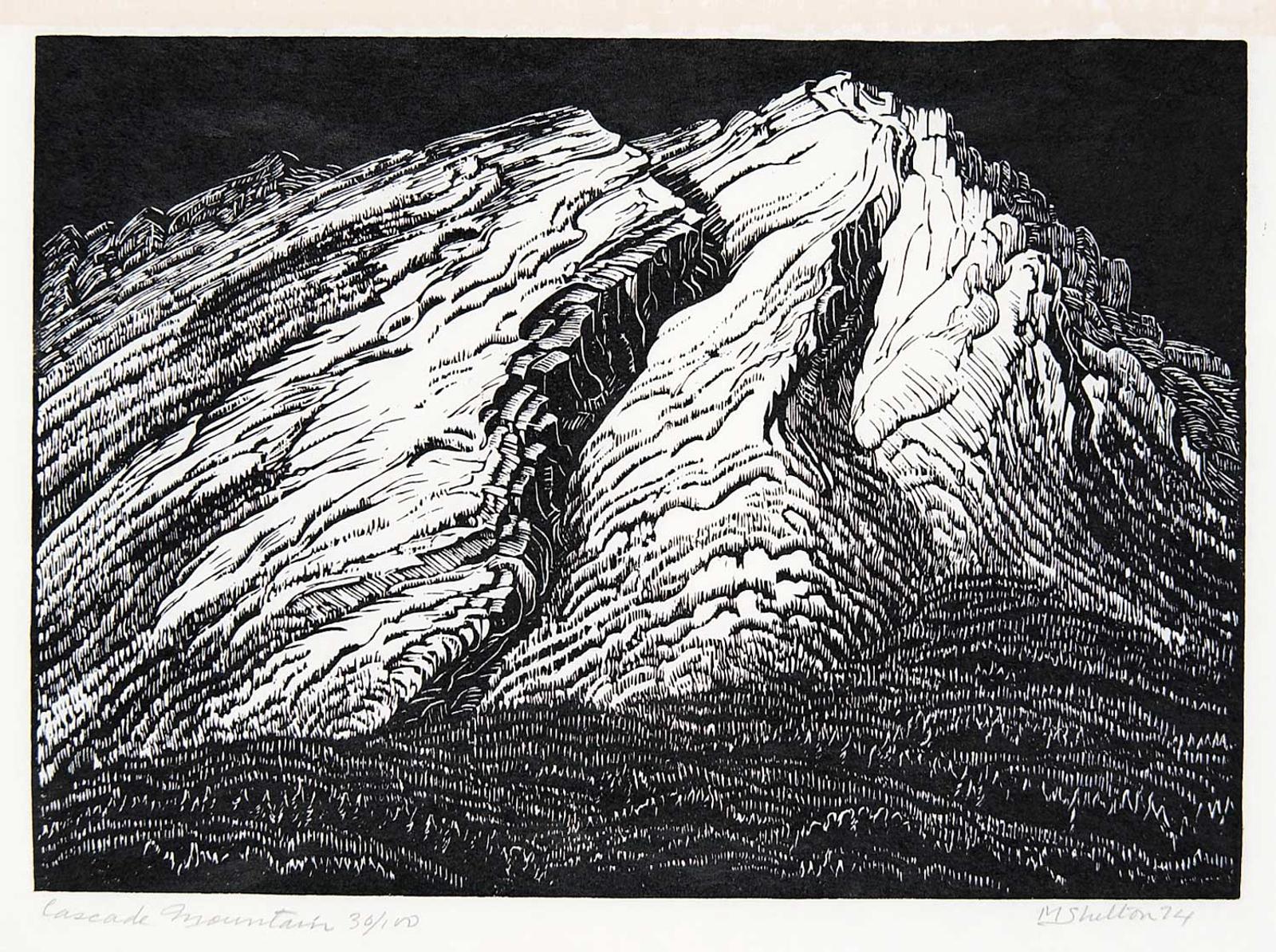 Margaret Dorothy Shelton (1915-1984) - Cascade Mountain  #30/100