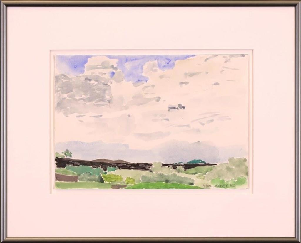 Barbara Ballachey (1949) - Untitled, Cloudy Skies; 1983