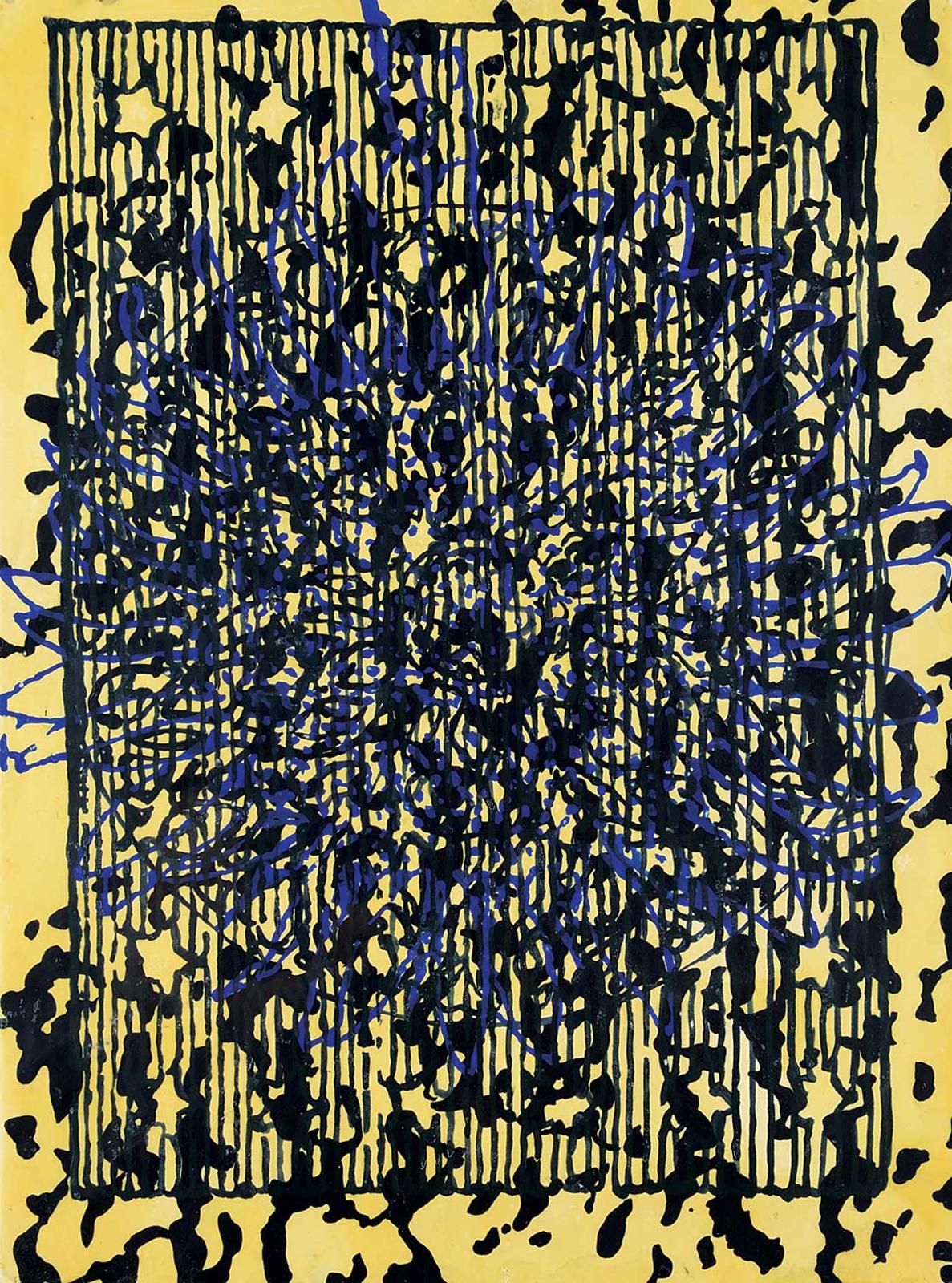 Geoffrey Hunter - Untitled - Black and Blue