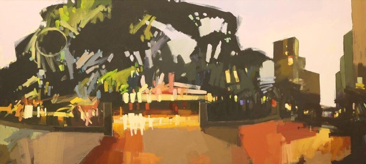 Drew Klassen (1964) - Night Market, Santa Cruz De Tenerife; 2014