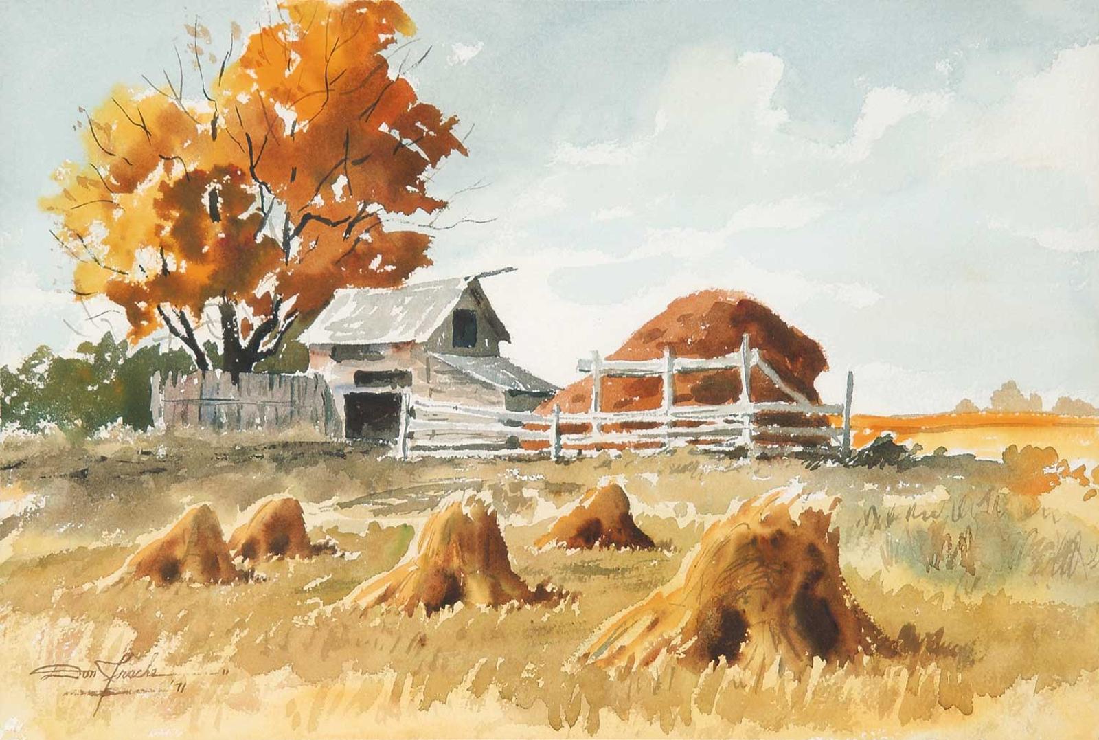 Donald Alwin (Don) Frache (1919-1984) - Old Hay Barn