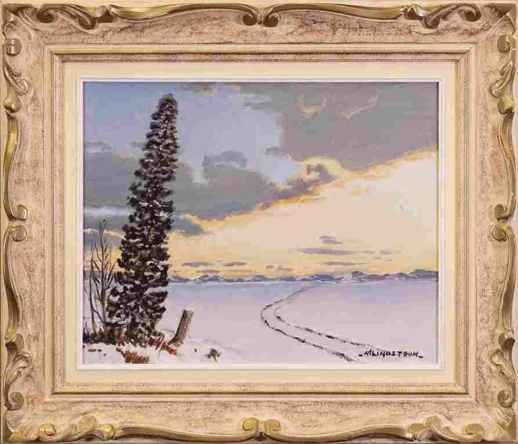 Matt Lindstrom (1890-1975) - Untitled, Winter Chinook