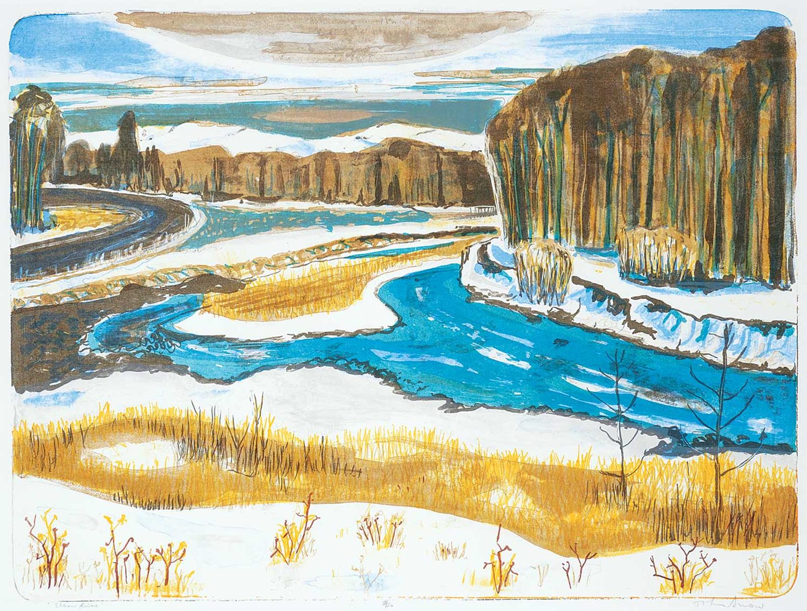 John Harold Thomas Snow (1911-2004) - Elbow River  #18/50
