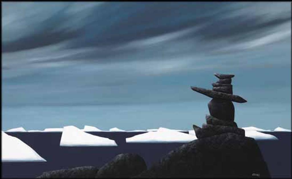 Ken Kirkby (1940-2023) - Inukshuk