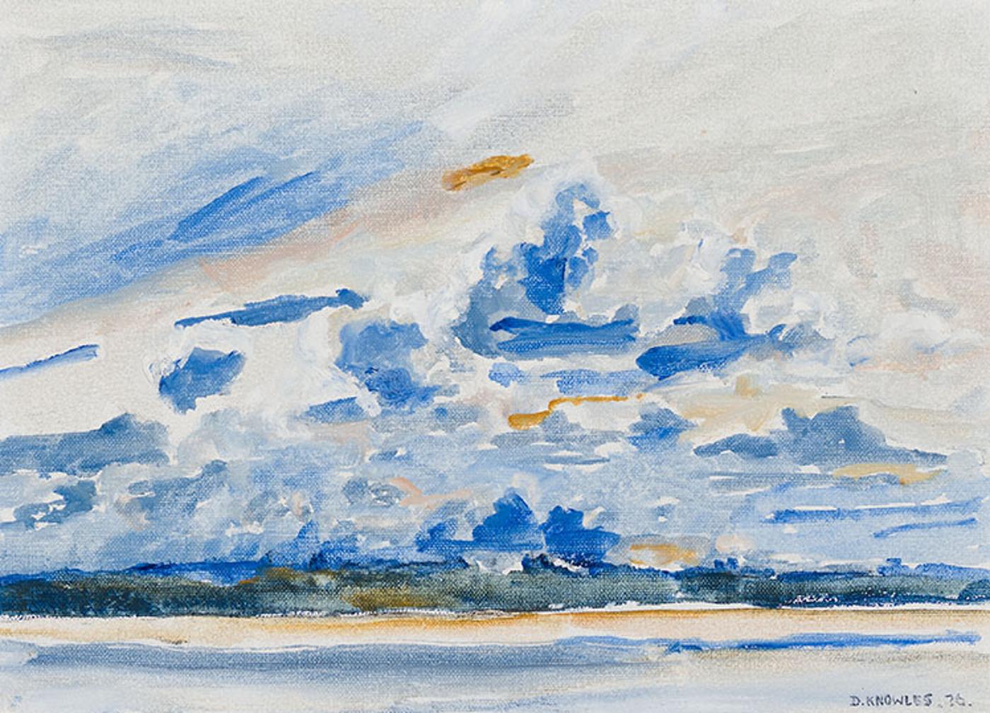 Dorothy Elsie Knowles (1927-2001) - Blue Clouds