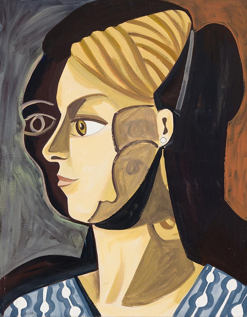 David Pugh (1946-1994) - Portrait of a Woman