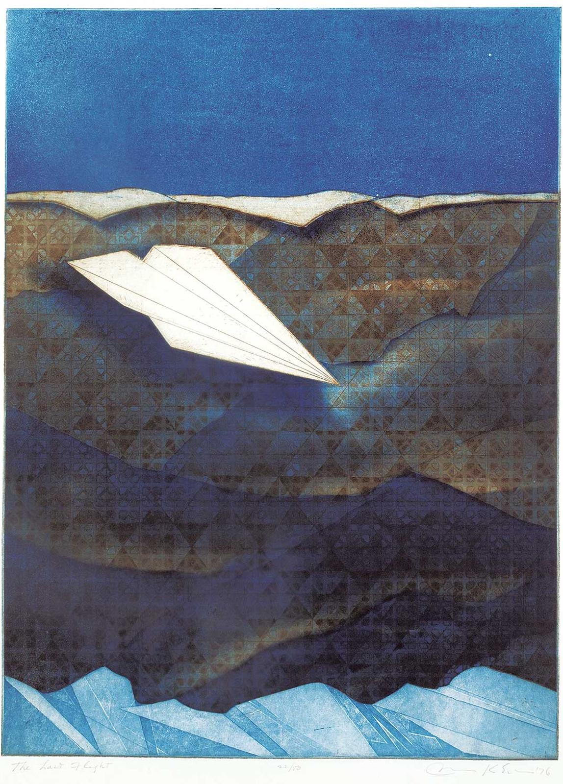 John Kenneth Esler (1933-2001) - The Last Flight  #22/50