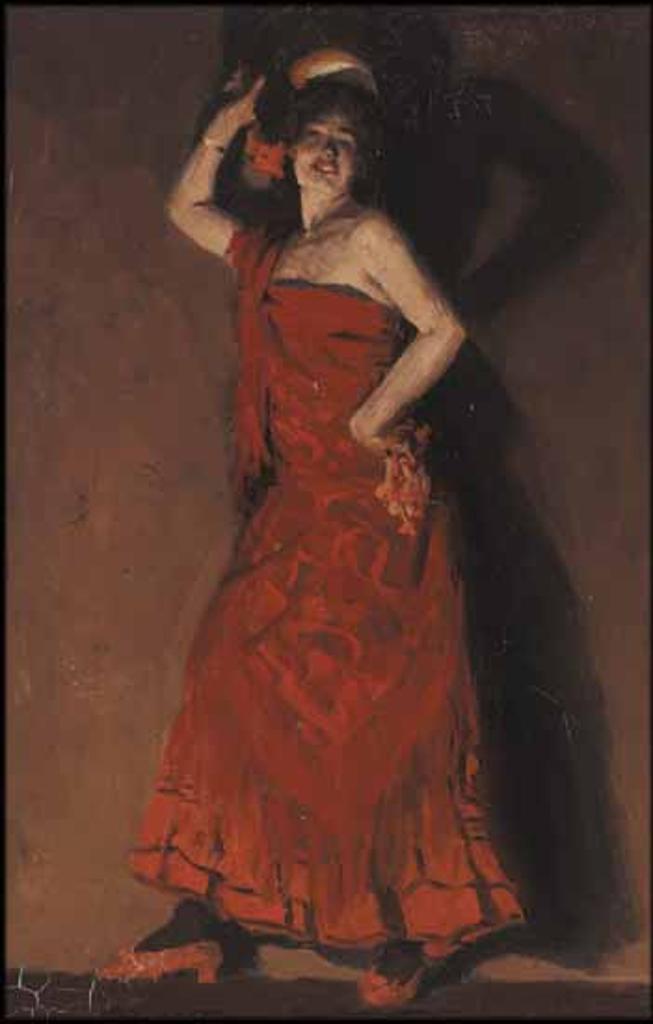 Clarence Alphonse Gagnon (1881-1942) - Study for Spanish Dancer