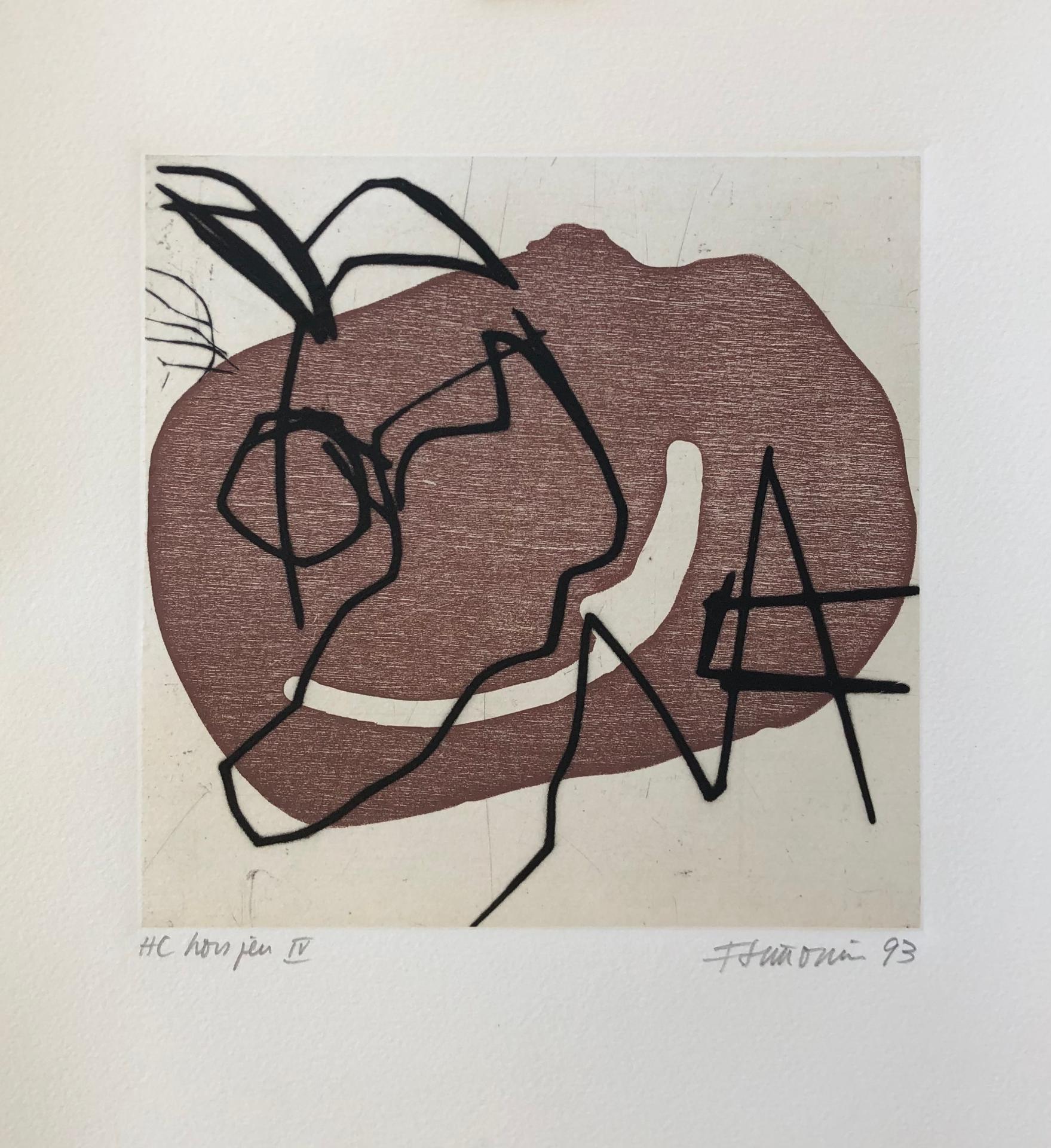 Francine Simonin (1936-2020) - Hors jeux IV, 1993