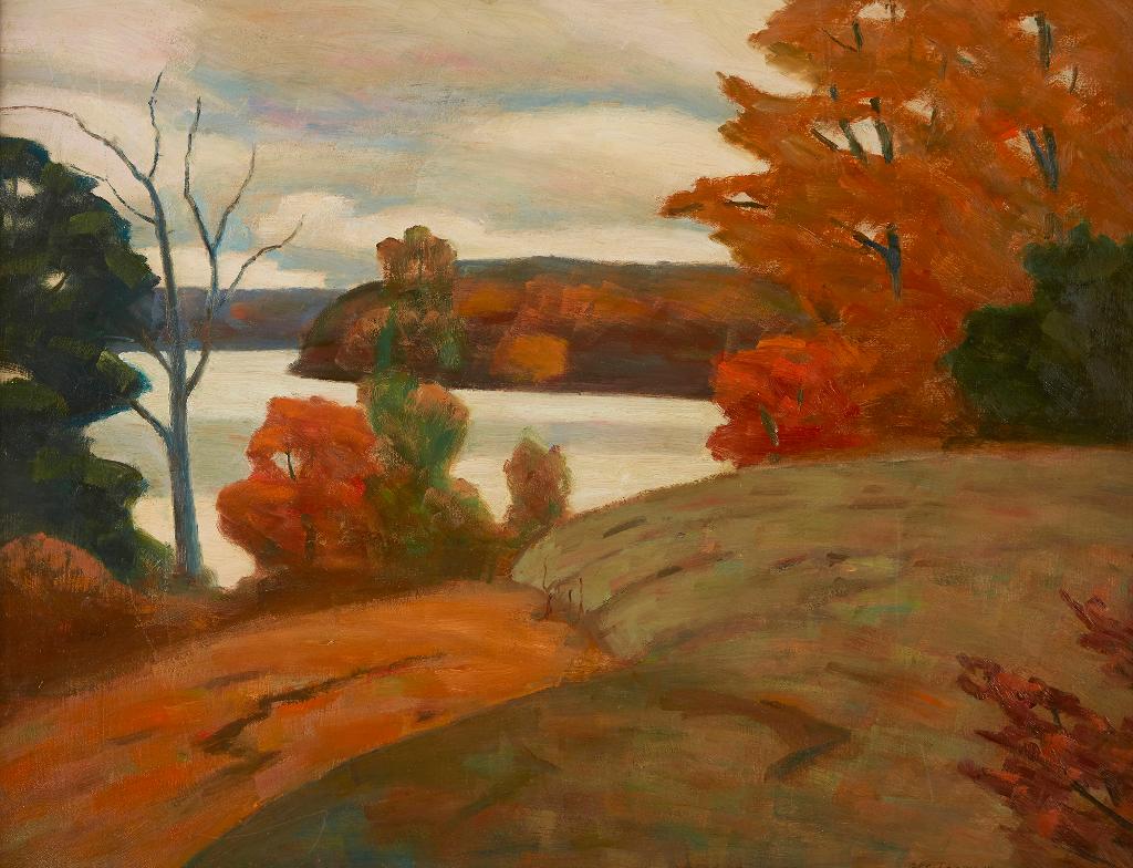 George Albert Thomson (1868-1965) - Autumn Landscape