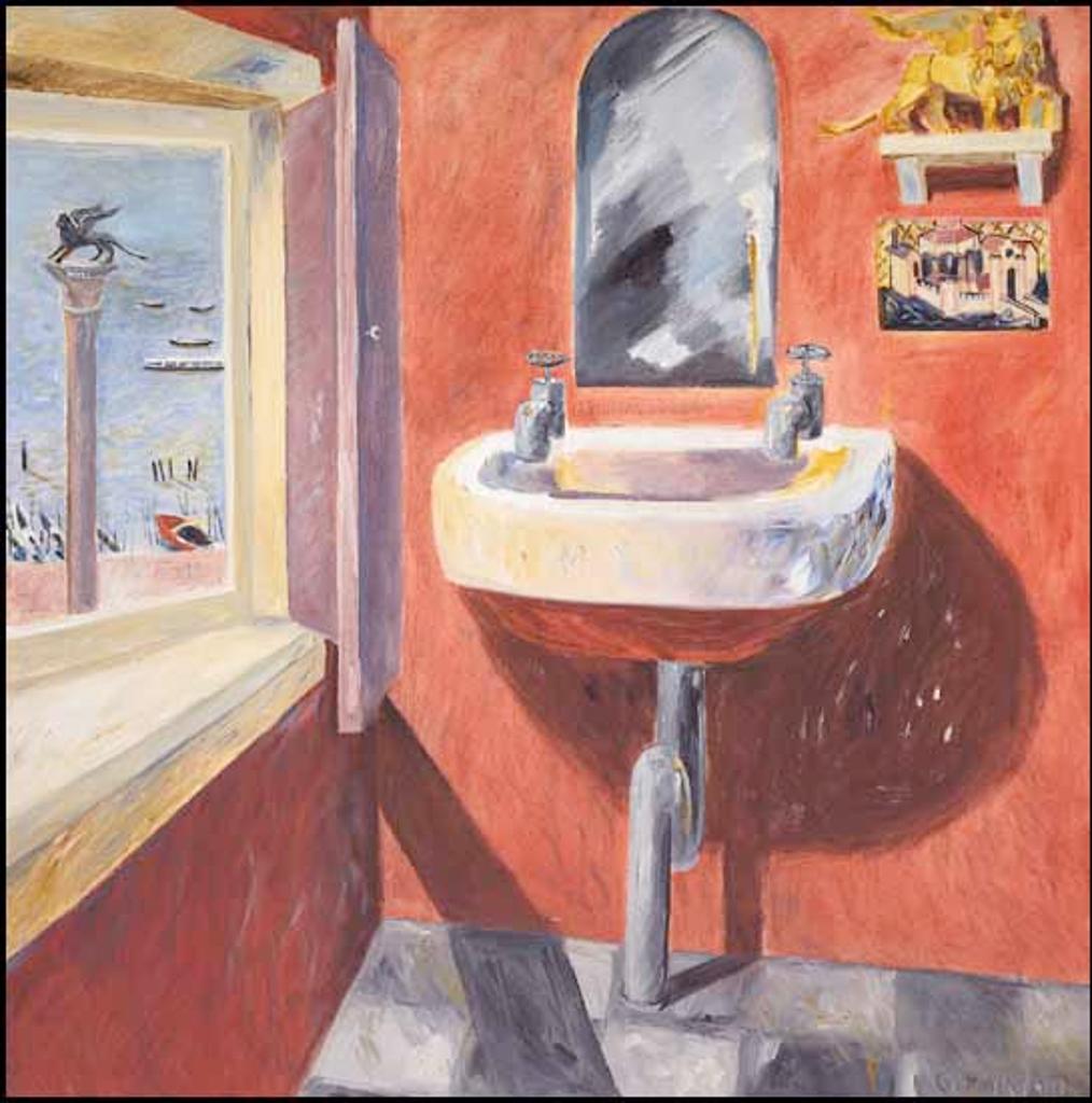 Agatha (Gathie) Falk (1928) - Venice Sink with Postcards from Marco Polo #13
