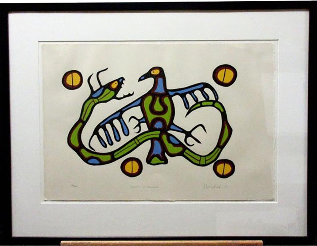Norval H. Morrisseau (1931-2007) - Screen Print; Signed, Titled, Numbered 56/79 And Dated /79 In Pencil (Sheet, 15” X 22”)