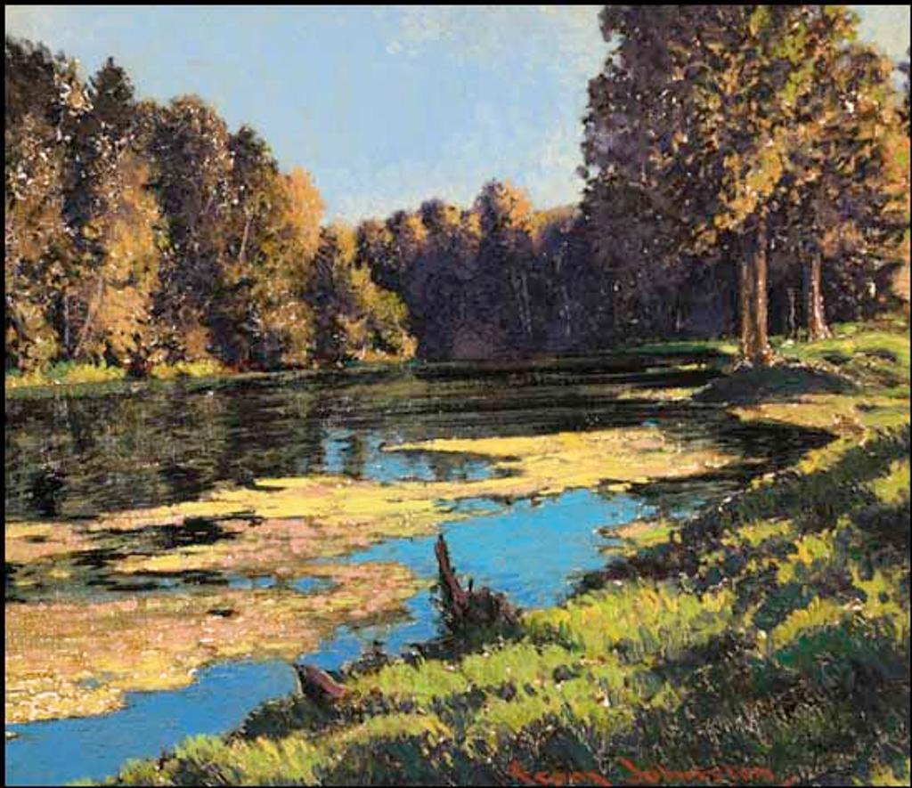 Frank (Franz) Hans Johnston (1888-1949) - The Golden Lagoon