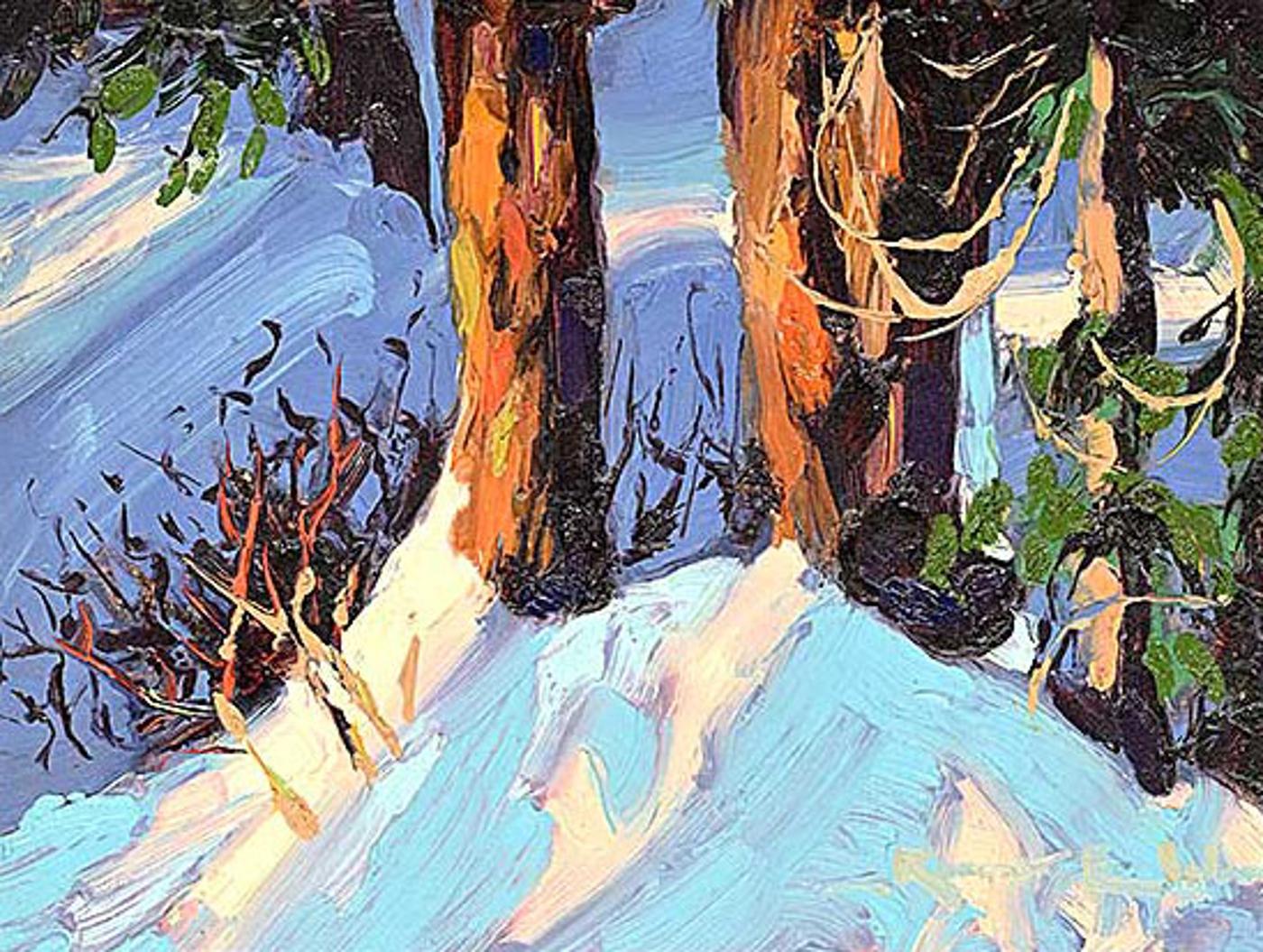 Robert Edward Wood (1919-1980) - Forest Light