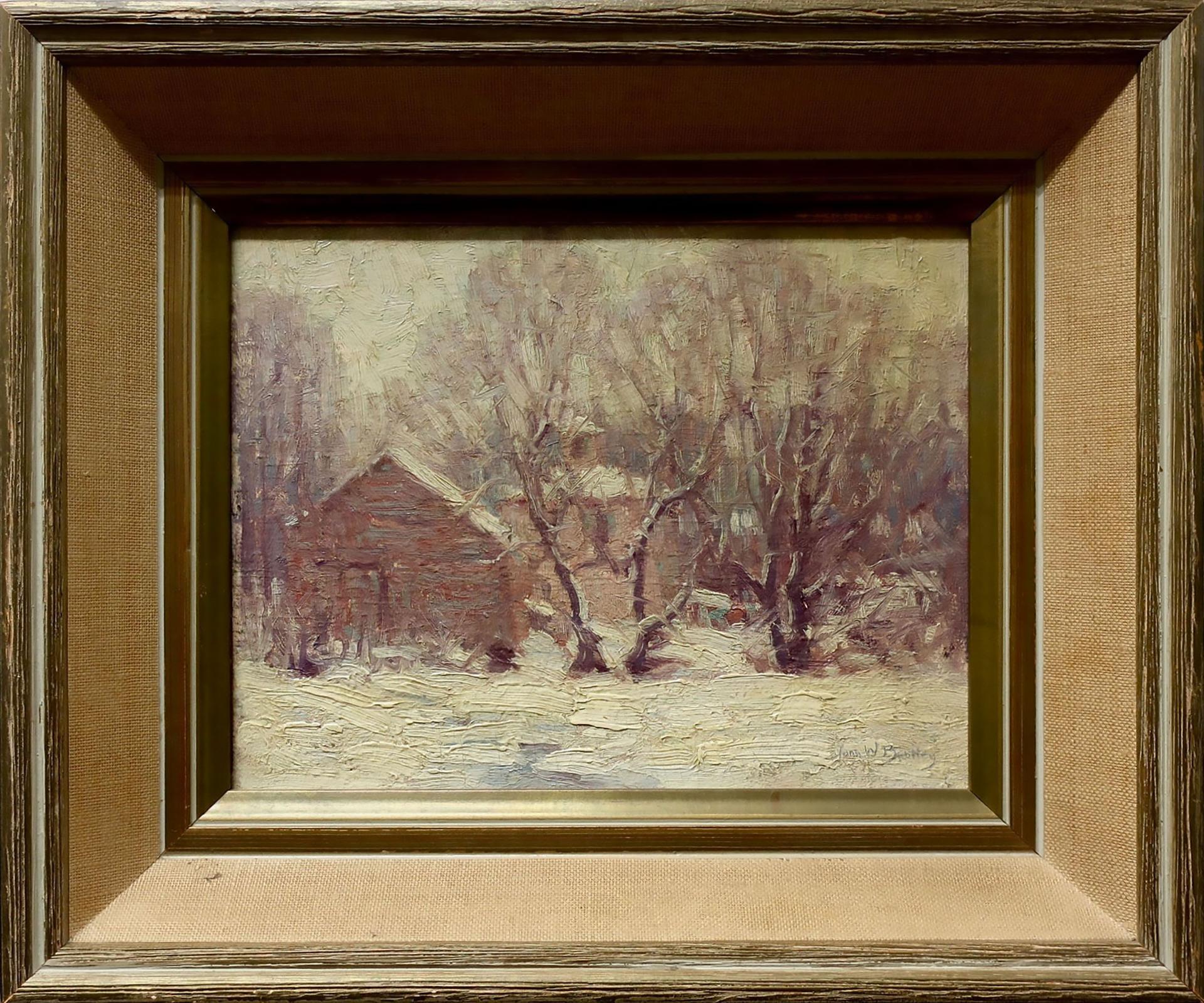 John William Bentley (1880-1951) - Untitled (First Snow)