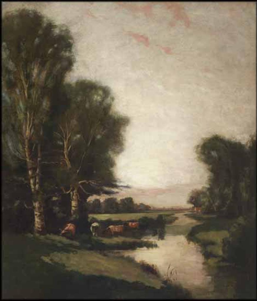 John A. Hammond (1843-1939) - Pasture Stream