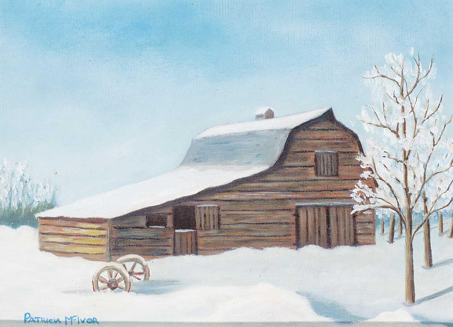 Patricia McIvor - Untitled - Winter Barn