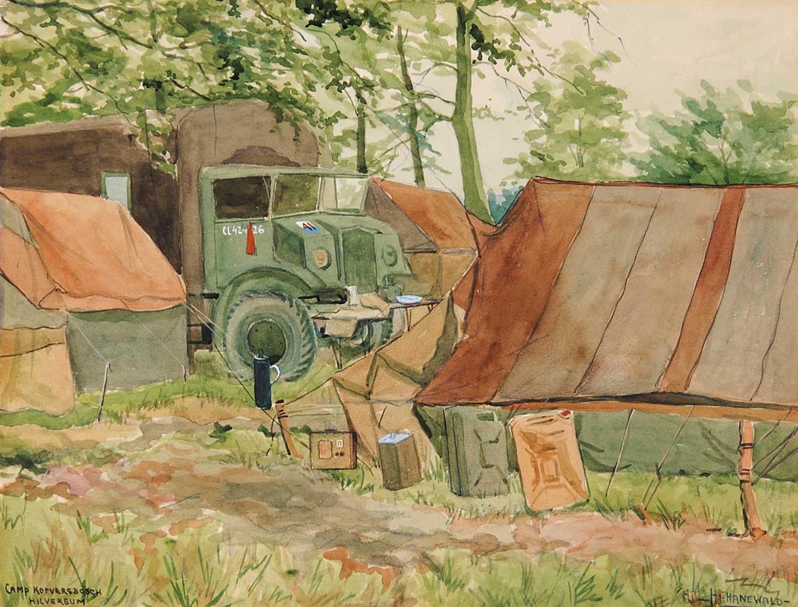 H. F. Hanewald - Camp Korvershosch Hilversun [QM Office Truck]