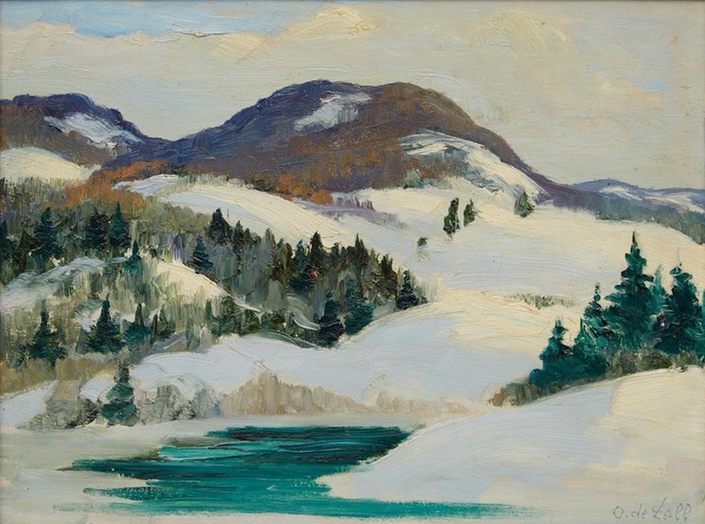 Oscar Daniel de Lall (1903-1971) - Winter Landscape