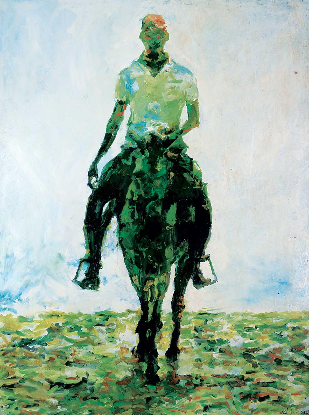Mark Gaskin (1956) - Horse and Rider