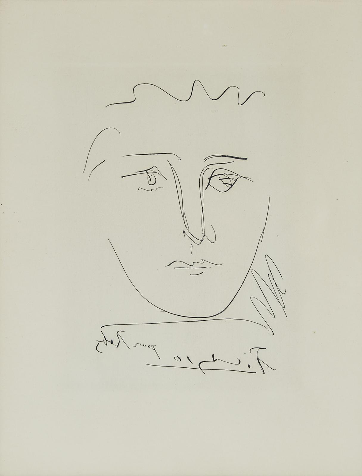 Pablo Ruiz Picasso (1881-1973) - L'age De Soleil (Pour Roby), 1950 [bloch, 680; Baer, 690; Cramer Books, 57]