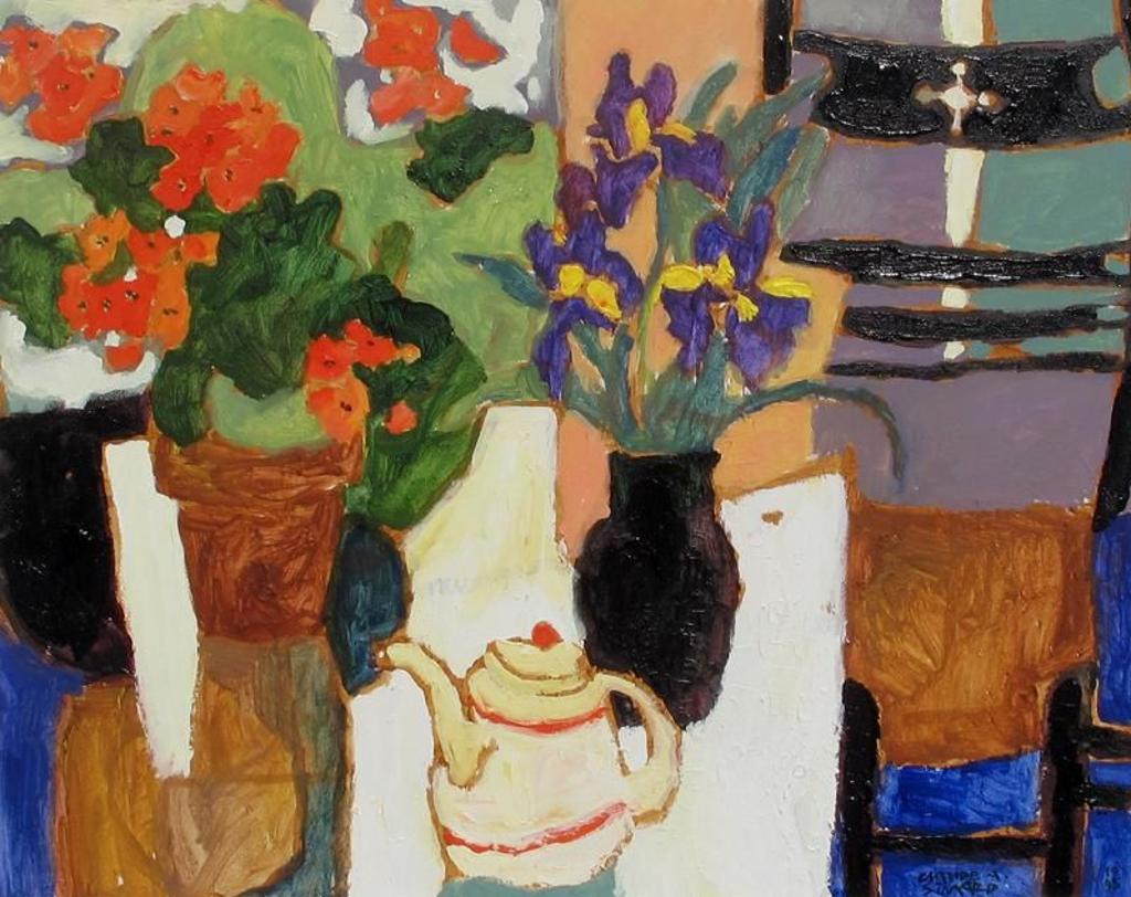 Claude Alphonse Simard (1956-2014) - Still Life With Chair; 1995