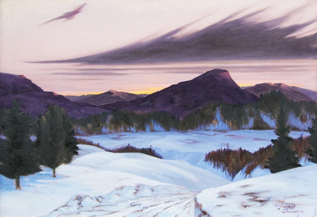 J. Archibald Browne (1862-1948) - Purple Twilight
